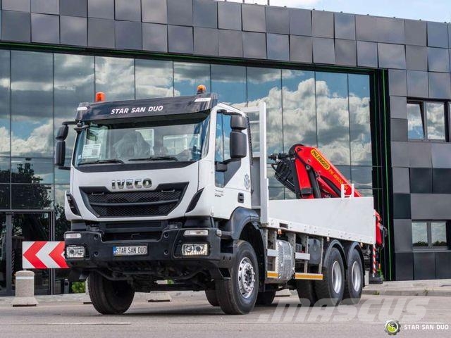 Iveco TRAKKER 360 6x4 PALFINGER PK 18502 Crane Rotato Camiones grúa