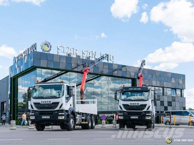 Iveco TRAKKER 360 6x4 PALFINGER PK 18502 Crane Rotato Camiones grúa