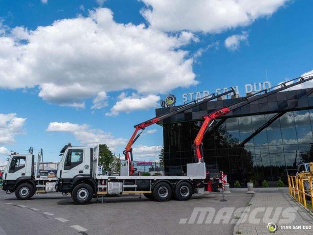Iveco TRAKKER 360 6x4 PALFINGER PK 18502 Crane Rotato Camiones grúa