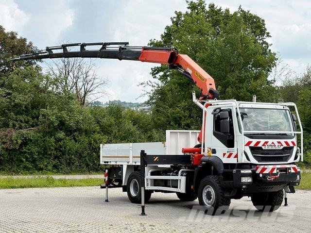 Iveco TRAKKER 360*PRITSCHE 4,50*PK 26002 EH-G/FUNK*4x4 شاحنات الرافعات