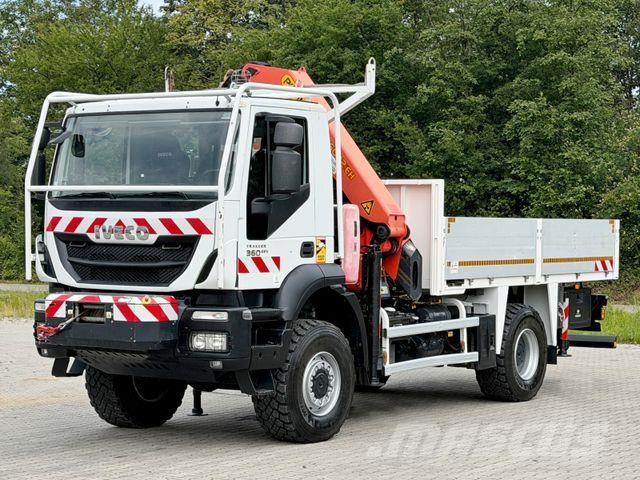 Iveco TRAKKER 360*PRITSCHE 4,50*PK 26002 EH-G/FUNK*4x4 شاحنات الرافعات