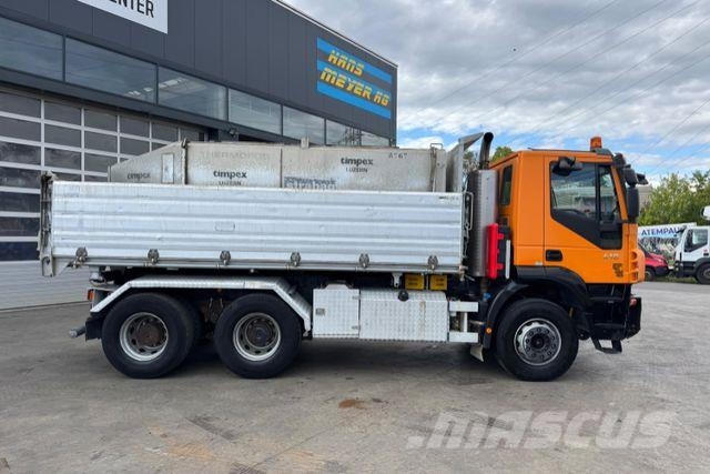 Iveco Trakker 410 6x4 Moser Tipper trucks