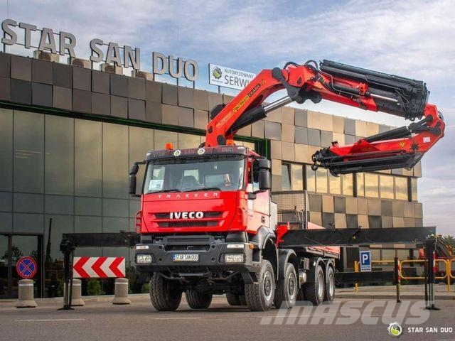 Iveco TRAKKER 450 8x8 Palfinger PK 72002 Crane Winch Caminhões guindaste