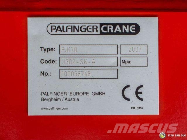 Iveco TRAKKER 450 8x8 Palfinger PK 72002 Crane Winch Caminhões guindaste