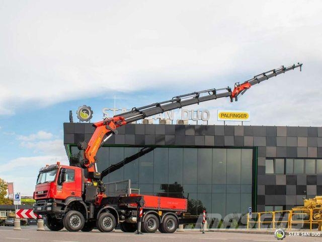 Iveco TRAKKER 450 8x8 Palfinger PK 72002 Crane Winch Caminhões guindaste