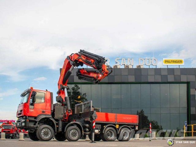 Iveco TRAKKER 450 8x8 Palfinger PK 72002 Crane Winch Caminhões guindaste