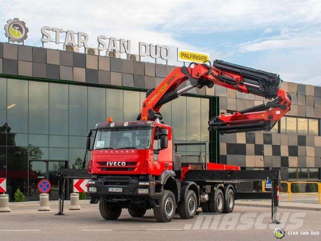 Iveco TRAKKER 450 8x8 Palfinger PK 72002 Crane Winch Caminhões guindaste