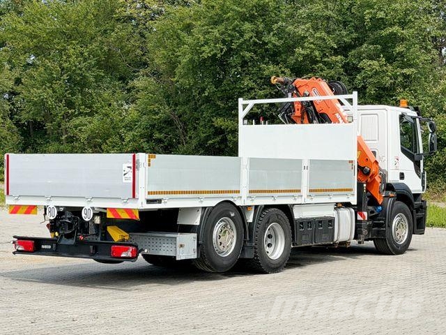 Iveco X WAY 420 * PRITSCHE 6,00* ATLAS 260.3E+FUNK*TOP شاحنات الرافعات