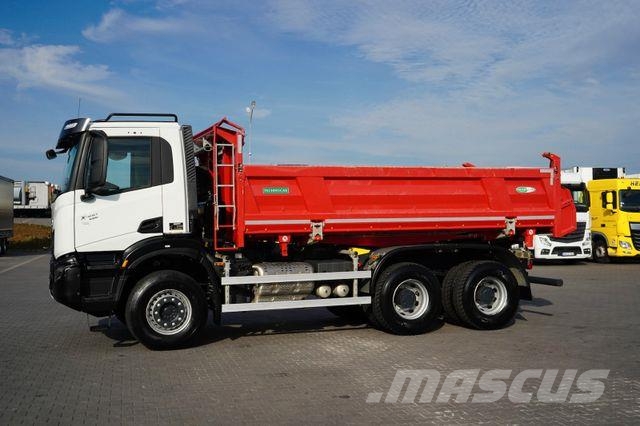 Iveco X WAY / 480 / E 6 / WYWROTKA / 6 X 4 / 12 000 Pašizgāzējs
