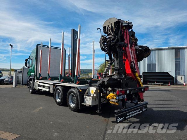 Iveco X-Way 510 6x4 Cranab TZ12 2 Intarder Kokvedēji