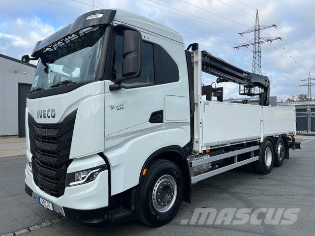 Iveco X-Way 530 Baustoff/Kran/HIAB/L-HIPRO235DLS/NLA Madelautod
