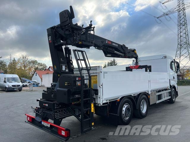 Iveco X-Way 530 Baustoff/Kran/HIAB/L-HIPRO235DLS/NLA Madelautod