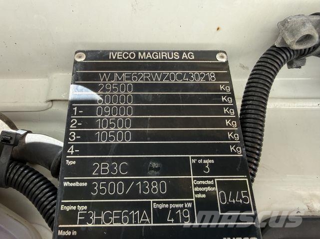 Iveco X-Way 570 6X4 Meiller Savivarčių priekabų vilkikai