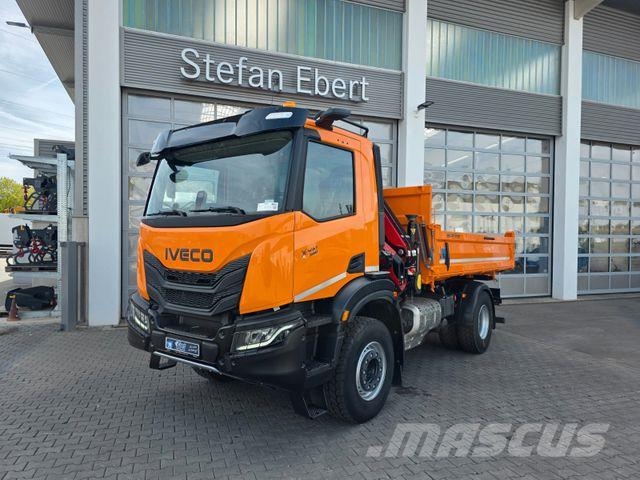 Iveco X-Way AD190X54/P Fassi F125AC.1.24 Funk AHK Самоскиди