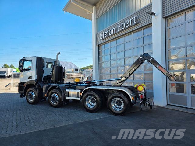Iveco X-Way AD320X46BZ OFF 8x4 Hiab ULT26S53-W-ITF Alu アームロール