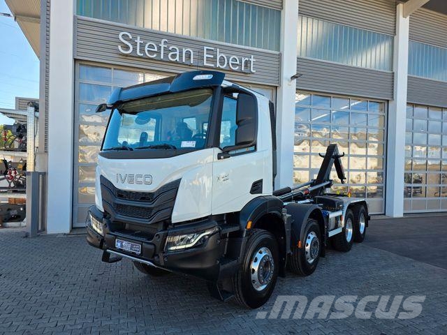 Iveco X-Way AD320X46BZ OFF 8x4 Hiab ULT26S53-W-ITF Alu アームロール