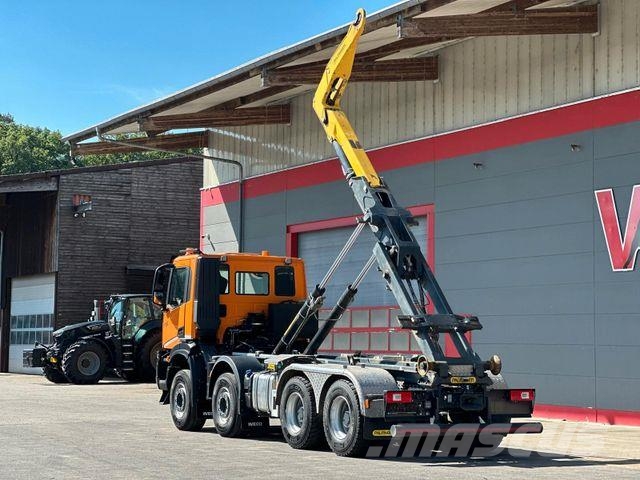 Iveco XWay 480 8x4 BL PALFINGER P24A AK / Retarder Hook lift trucks