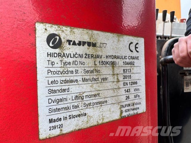 Janzer Abroller mit Kran Taifun L150K Costruzioni - Altro