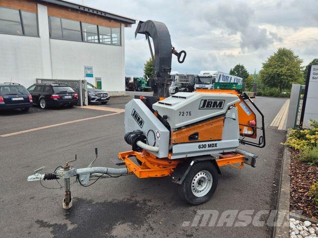 JBM 630 MDX Holzhacker / nur 133h / 2008 Alte remorci