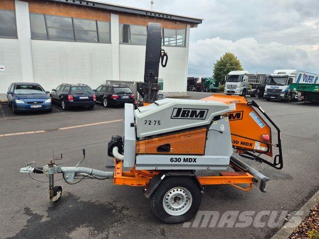 JBM 630 MDX Holzhacker / nur 133h / 2008 Alte remorci
