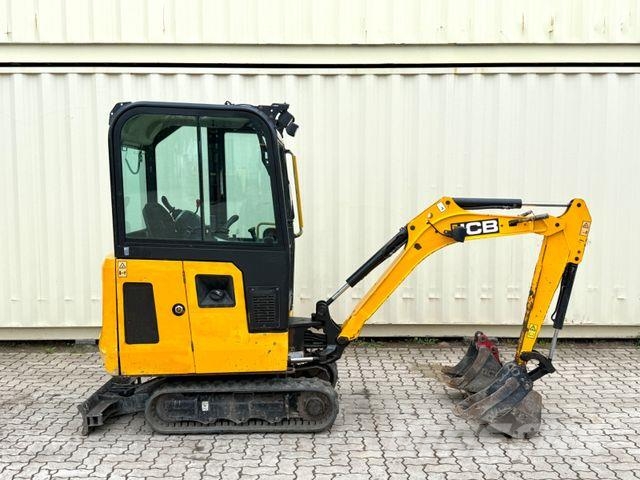 JCB 15C-1 / 1.455 H / 3 x Löffel / Kabine Miniexcavadoras