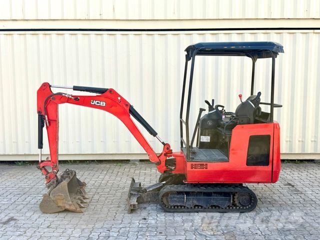JCB 15C-1 / 2018 BJ / 3 x Löffel Minigraafmachines < 7t