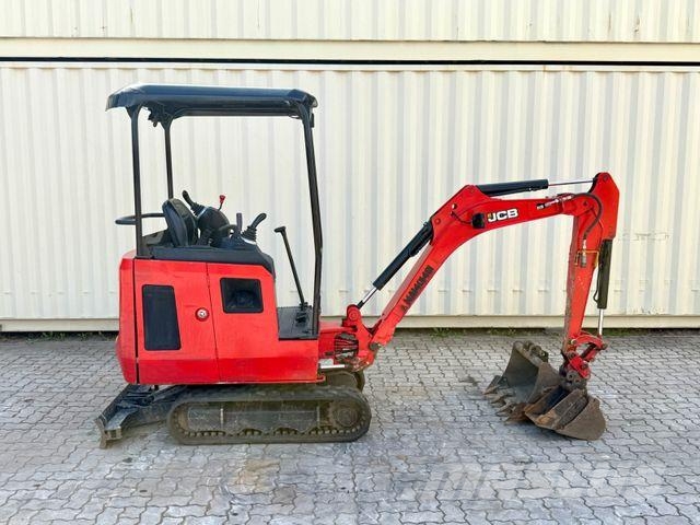 JCB 15C-1 / 2018 BJ / 3 x Löffel Minigraafmachines < 7t