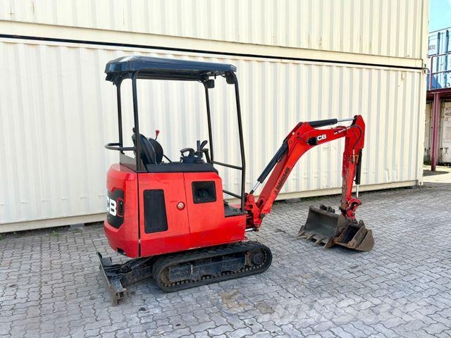 JCB 15C-1 / 2018 BJ / 3 x Löffel Minigraafmachines < 7t