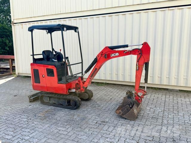 JCB 15C-1 / 2018 BJ / 3 x Löffel Minigraafmachines < 7t