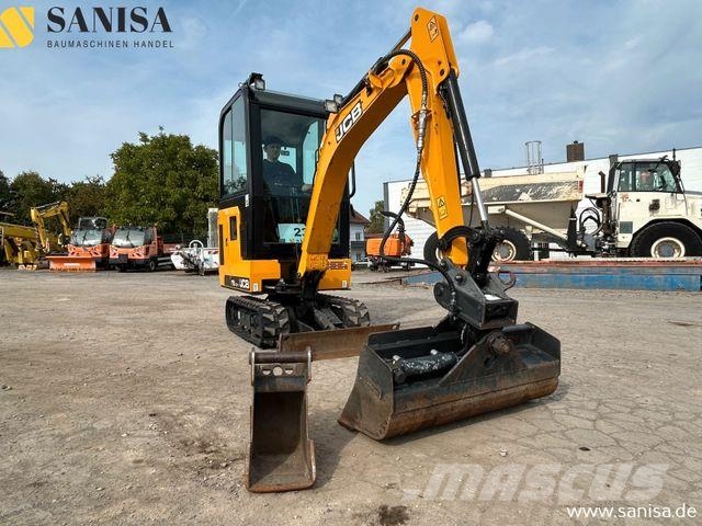 JCB 15C-1/SW/2xLöffel/1,7 t/Schwenkarm Mini bagri <7t