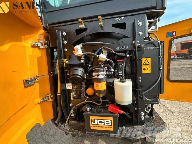 JCB 15C-1/SW/2xLöffel/1,7 t/Schwenkarm Mini bagri <7t