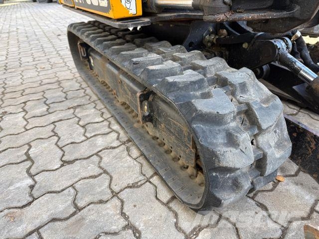 JCB 16C-1 / 2022 BJ/ 837 H / 3 x Löffel Mini excavatoare < 7t