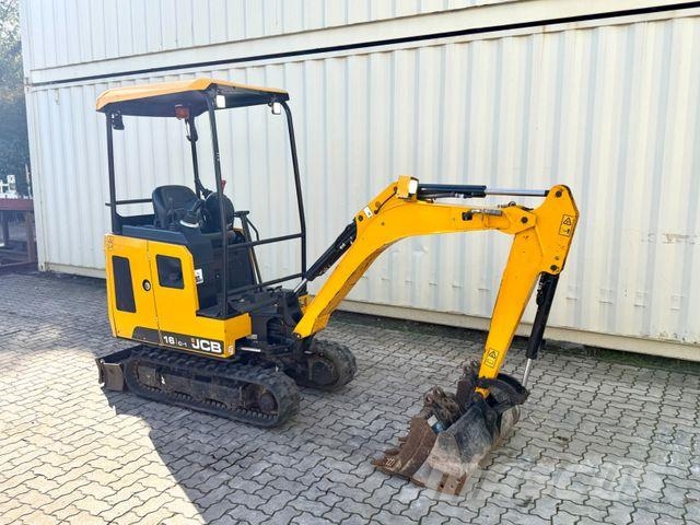 JCB 16C-1 / 2022 BJ/ 837 H / 3 x Löffel Mini excavatoare < 7t