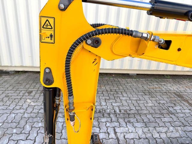 JCB 16C-1 / 799 H / 3 x Löffel / 2022 BJ Mini bagri <7t