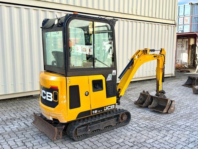 JCB 16C-1 / 799 H / 3 x Löffel / 2022 BJ Mini bagri <7t