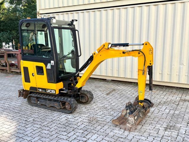 JCB 16C-1 / 799 H / 3 x Löffel / 2022 BJ Mini bagri <7t