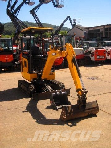 JCB 16C-1 T3 ** 2x Löffel ** Minigravemaskiner
