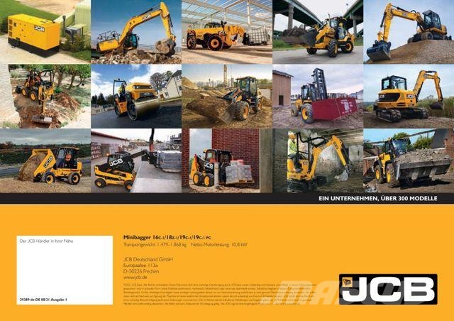 JCB 19C-1 Minigraafmachines < 7t