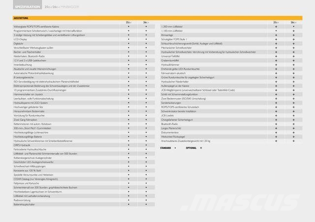 JCB 26C-1 Miniescavadeiras < 7t (Mini escavadeiras)