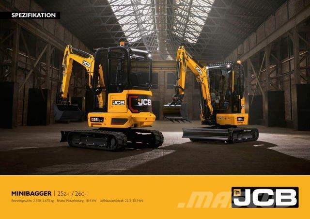 JCB 26C-1 Miniescavadeiras < 7t (Mini escavadeiras)