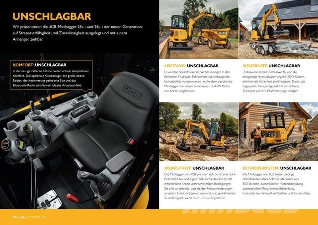 JCB 26C-1 Miniescavadeiras < 7t (Mini escavadeiras)
