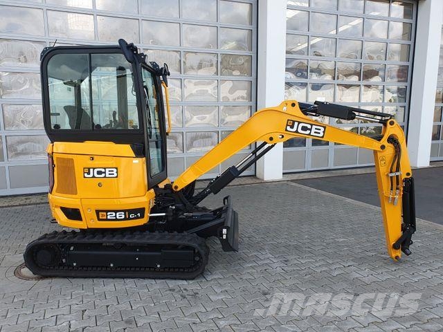 JCB 26C-1 Pro Cab / Planierschild حفارات صغيرة أقل من 7 طن (حفارات صغيرة)