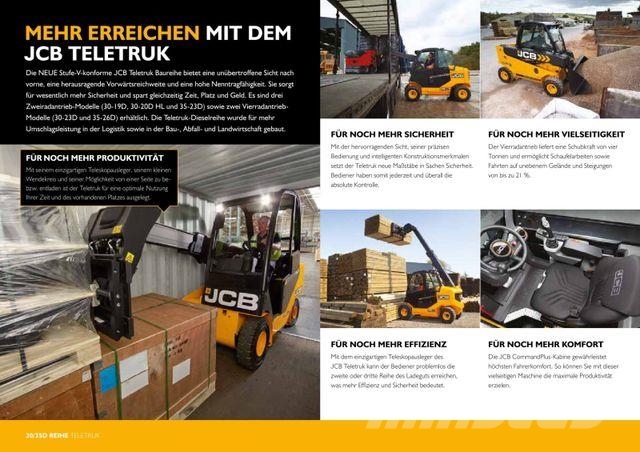 JCB 35-26 4x4 Telescopic handlers