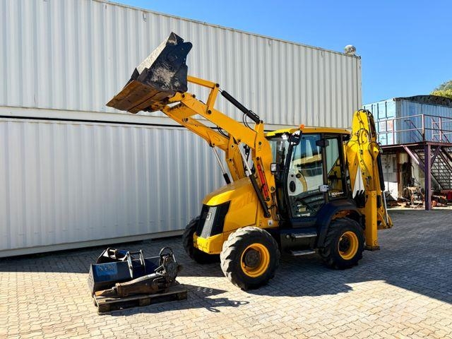 JCB 3CX Compact / 2022 BJ / Hammer + Schaufeln Radlader