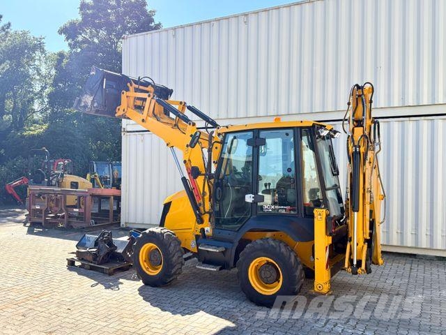 JCB 3CX Compact / 2022 BJ / Hammer + Schaufeln Radlader