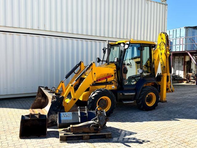 JCB 3CX Compact / 2022 BJ / Hammer + Schaufeln Radlader