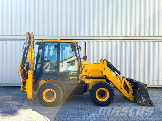 JCB 3CX Compact / 2022 BJ / Hammer + Schaufeln Radlader