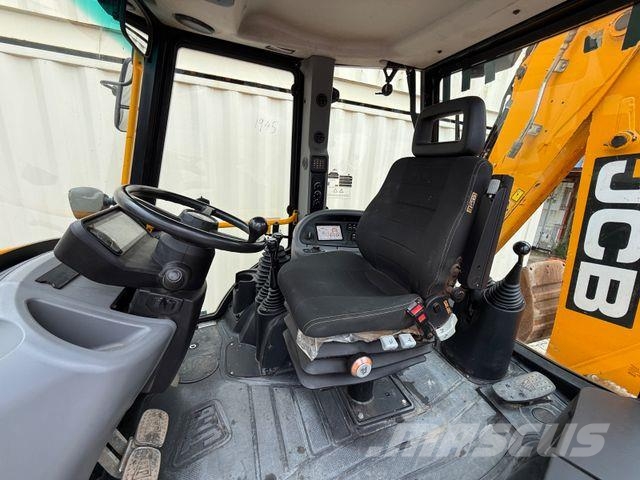 JCB 3CX Plus, 2021 BJ, 5.436 H, 81 KW/ 110 PS Buldoexcavatoare