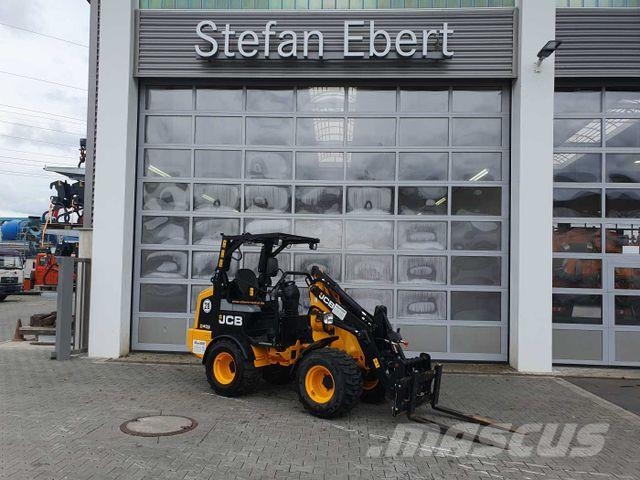 JCB 403 Klappdach / Schaufel + Gabel / nur 152h! لوادر بعجل
