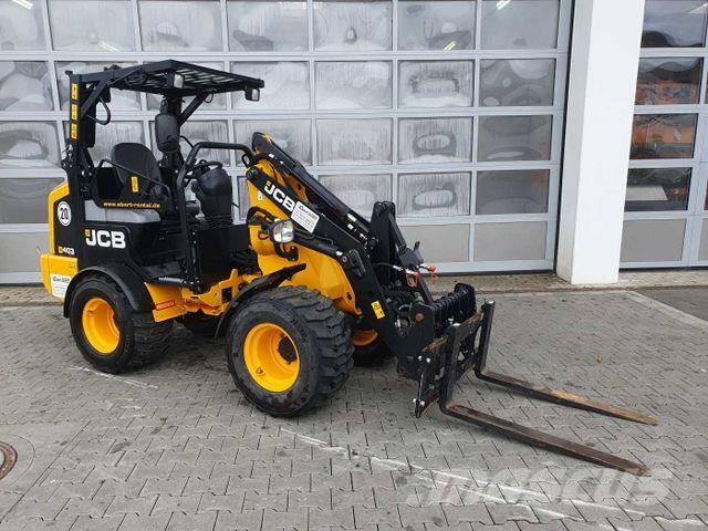 JCB 403 Klappdach / Schaufel + Gabel / nur 152h! لوادر بعجل
